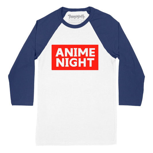 Sugoi Dekai Raglan T-Shirt Anime Night