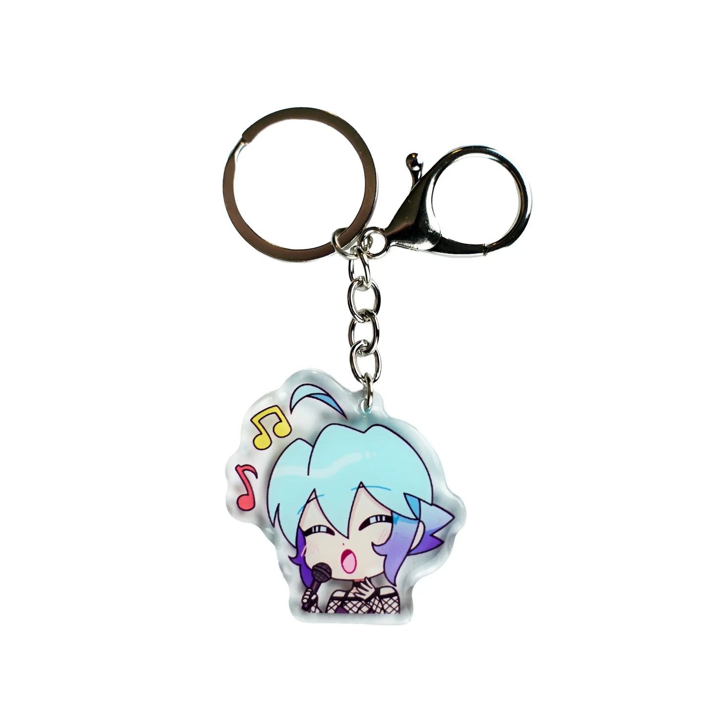 Tsuki Vocals Keychain Anime Night