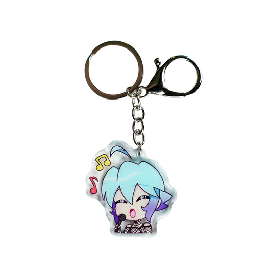 Tsuki Vocals Keychain Anime Night